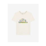 SKECHERS B Short Sleeve Regular Fit T-Shirt Büyük Erkek Çocuk Off White Tshirt SK2510102-102