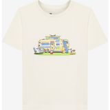 Skechers B Short Sleeve Regular Fit T-Shirt Büyük Erkek Çocuk Offwhite Tshirt Sk2510102-102 - Kırık Beyaz