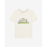 SKECHERS B Short Sleeve Regular Fit T-Shirt Erkek Çocuk Gs Offwhite Tshirt, Offwhite, 5-6