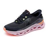 Skechers Bayan Kayar Kademeli Altus Spor Ayakkabı, Siyah, 37.5 EU
