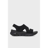 Skechers Bayan Sandalet 119458 Bbk Siyah Siyah