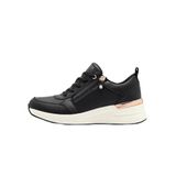Skechers BİLLİON 2 - SİDE DOOR 177336 BLK Kadın Sneakers Siyah 37 EU