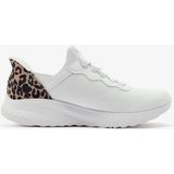 Skechers Bobs Squad Choes Memory Foam Womens Sneaker Hafızalı Taban Lastik Bağcıklı Kadın Günlük Spor Ayakkabı Beyaz
