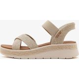Skechers Bobs Sun Ray Kadın Natürel Sandalet 114417 Nat - Naturel