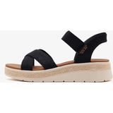 Skechers Bobs Sun Ray Kadın Siyah Sandalet 114417 Blk