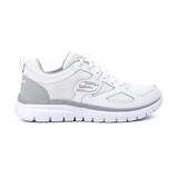 Skechers Burns Agoura 52635-WGY Erkek Spor Ayakkabı Beyaz Gri