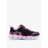 Skechers Çok Renkli - Siyah Kız Çocuk Işıklı Yürüyüş Ayakkabısı 302689L BKMT-HEART LİGHTS - RETRO H