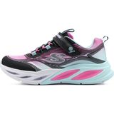 Skechers Cosmic Low Kids Sneaker Lastik Bağcıklı Cırtlı Işıklı Günlük Çocuk Spor Ayakkabı Pembe - Gri - Açık Pembe