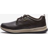 Skechers Delson - Antigo Erkek Kahverengi Deri Günlük Ayakkabı Konforlu Tasarım 65693 Choc