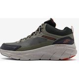 Skechers D'lux Walker 2.0 - Grailo Erkek Haki Spor Ayakkabı 232953 Olor - Yeşil - Turuncu