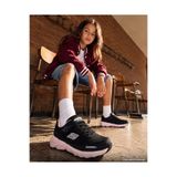SKECHERS ELITE SPORT TREAD - CAMP RAGE Büyük Kız Çocuk Siyah Spor Ayakkabı 319260L BKLP