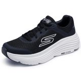 Skechers Erkek Max Yastıklama Endeavour Sneaker, Siyah/Beyaz, 44 EU