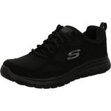 Skechers Erkek Skechers Burns Agoura 52635-bkgy spor ayakkabı,Schwarz Black 52635 Bbk,46 EU