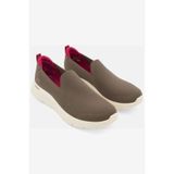 SKECHERS Erkek Slip On Go Walk Flex Spor Ayakkabı, Gri