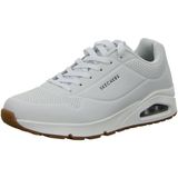 Skechers Erkek Uno Stand On Air spor ayakkabı,White Durabuck Trim,43 EU