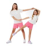 Skechers Essential G Short Sleeve T-Shirt Kız Çocuk Gs Kırık Beyaz Tshirt