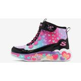 Skechers Eternal Heart Lights Büyük Kız Çocuk Siyah Işıklı Bot 303262L Bkmt - 29