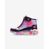 Skechers Eternal Heart Lıghts Büyük Kız Çocuk Siyah Işıklı Bot 303262l Bkmt Siyah