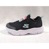 Skechers Flex Blast Rainbow Stride Bebek Spor Ayakkabı 302727N - Siyah