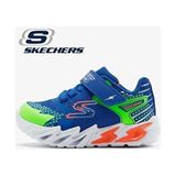 Skechers Flex - Glow Bolt 400138N Mavi Ortopedik Işıklı Çocuk Spor Ayakkabı Unisex Konforlu Tasarım