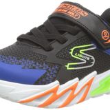 Skechers FLEX GLOW BOLT Erkek Çocuk Gs Siyah Işıklı Spor Ayakkabı