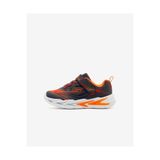 SKECHERS FLEX-GLOW ULTRA Küçük Erkek Çocuk Gri Işıklı Spor Ayakkabı 400139N CCRD