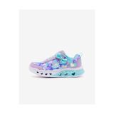SKECHERS FLUTTER HEART LIGHTS - BLURRED LOVE Büyük Kız Çocuk Mor Işıklı Spor Ayakkabı 303255L LVTQ