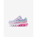 Skechers Flutter Heart Lights - Groovy Swirl Küçük Kız Çocuk Lavanta Işıklı Spor Ayakkabı 303253n Lvaq Lavanta
