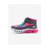 SKECHERS Flutter Heart Lights - Simple Büyük Kız Çocuk Lacivert Işıklı Bot 302677l Nvmt