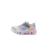 Skechers FLUTTER HEART LİGHTS - SİMPLY L Kız Çocuk Ps Gri Işıklı Spor Ayakkabı