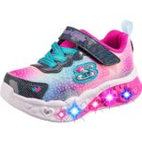 Skechers FLUTTER HEART LİGHTS - SİMPLY L Kız Çocuk Ps Lacivert Işıklı Spor Ayakkabı