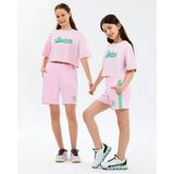 Skechers G Lw Fleece Sweat Short Büyük Kız Çocuk Açık Pembe Şort SK2610032-0098