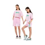 Skechers G Lw Fleece Sweat Short Büyük Kız Çocuk Pembe Eşofman Altı, 11-12, SK2610032, Lightpink, Kız çocuk