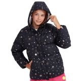 Skechers G Outerwear Padded Jacket Kız Çocuk Gs Siyah Mont
