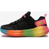 Skechers Go Run Fast Electric Fun 302036L BKMT Büyük Kız Çocuk Siyah Spor Ayakkabı