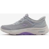 Skechers Go Walk Arch Fit 2.0 Kadın Gri Yürüyüş Ayakkabısı 125331 Gylv - Gri - Mor