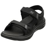 SKECHERS GO WALK ARCH FIT 2.0 SANDAL Erkek Siyah Sandalet