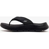 SKECHERS GO WALK FLEX SANDAL Erkek Siyah Parmak Arası Terlik 229214 BBK