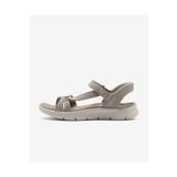 SKECHERS Go Walk Flex Sandal - Illuminate Kadın Bej Sandalet 141481 Tpe