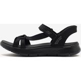 SKECHERS Go Walk Flex Sandal - Illuminate Kadın Siyah Sandalet 141481 Bbk