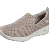 Skechers Go Walk Joy Slip On kadın spor ayakkabısı, Boz kumaş süsleme, 37 EU