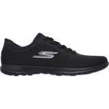 Skechers Go Walk Lite-Impulse Womens Sneaker Lastik Bağcıklı Kadın Günlük Spor Ayakkabı Siyah