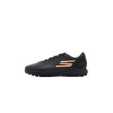 SKECHERS GOLD TF Erkek Salon Futbolu Ayakkabısı, Siyah, 42,5 Beden