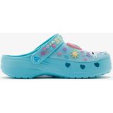 Skechers Heart Charmer - Girly Land Kids Lights Slipper Bantlı Işıklı Çocuk Terlik Mavi
