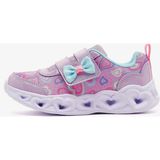 SKECHERS HEART LIGHTS BOOGIE LAND Küçük Kız Çocuk Mor Işıklı Spor Ayakkabı 303258N LVMT