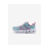 SKECHERS HEART LIGHTS - BOOGIE LOVE Büyük Kız Çocuk Işıklı Spor Ayakkabı, 30, 303257L MTMT, Yeşil, Kız çocuk