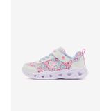 Skechers Heart Lıghts Büyük Kız Çocuk Beyaz Işıklı Spor Ayakkabı 303257l Wmlt Beyaz