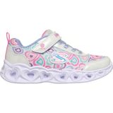 Skechers Heart Lights Büyük Kız Çocuk Beyaz Işıklı Spor Ayakkabı 303257L Wmlt