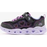 Skechers Heart Lights Büyük Kız Çocuk Siyah Işıklı Spor Ayakkabı 303736L Bkmt