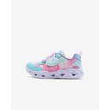 Skechers Heart Lights-lovin Reflection Küçük Kız Çocuk Turkuaz/lavanta Işıklı Spor Ayakkabı 302693n Tqlv Mor